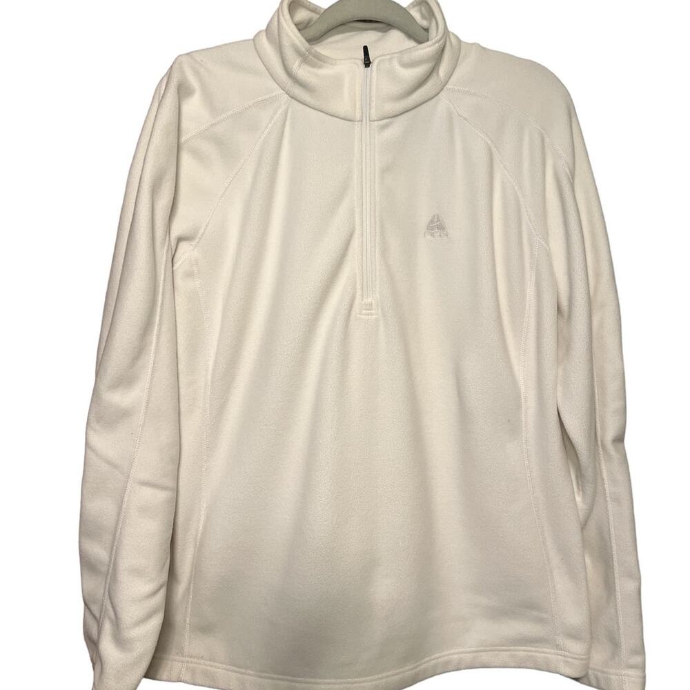 Nike ACG Therma-FIT 1/4 Zip Cream Fleece - Size Large